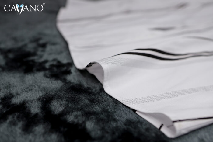 Áo sơ mi cao cấp màu trắng kẻ đen mới